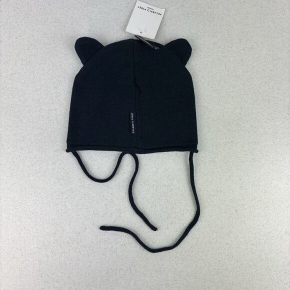 Polarn O. Pyret Navy Bear Winter Cap NWT 4-9M - Picture 8 of 8